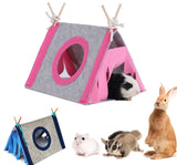 Small Pet Nest Felt Tent Rabbit Nest Hamster