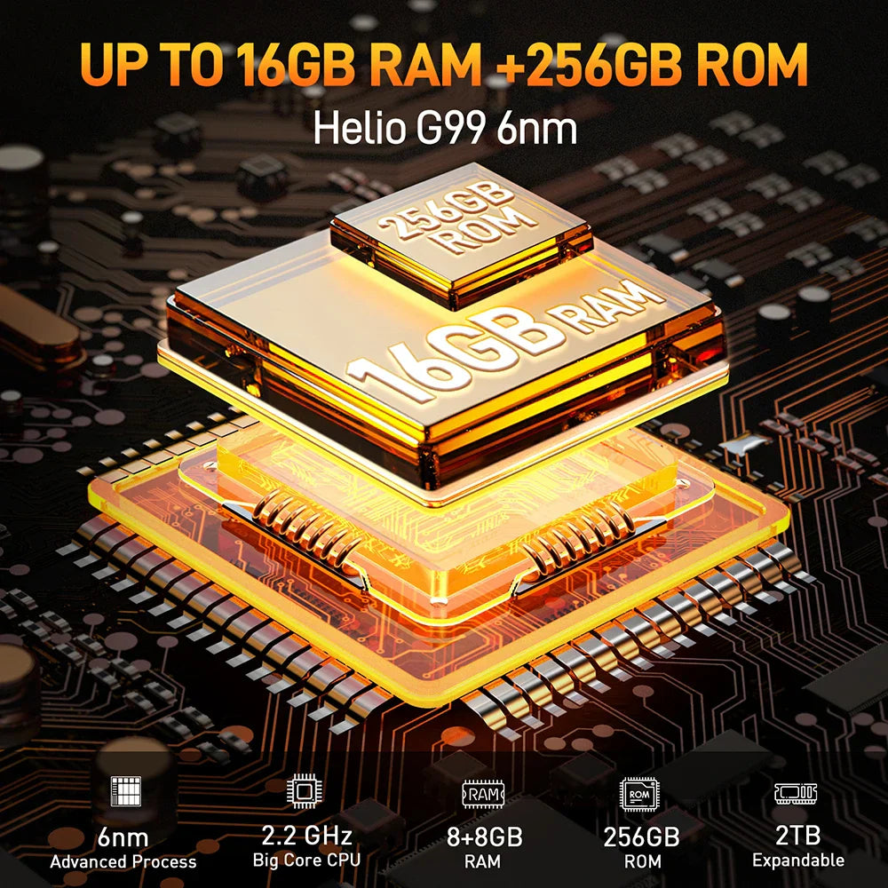 Ulefone Armor 21 Rugged Phone 16GB RAM 256GB