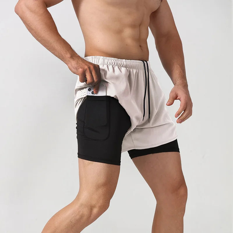 Men Quick Dry Basketball Shorts Breathable Gym Running