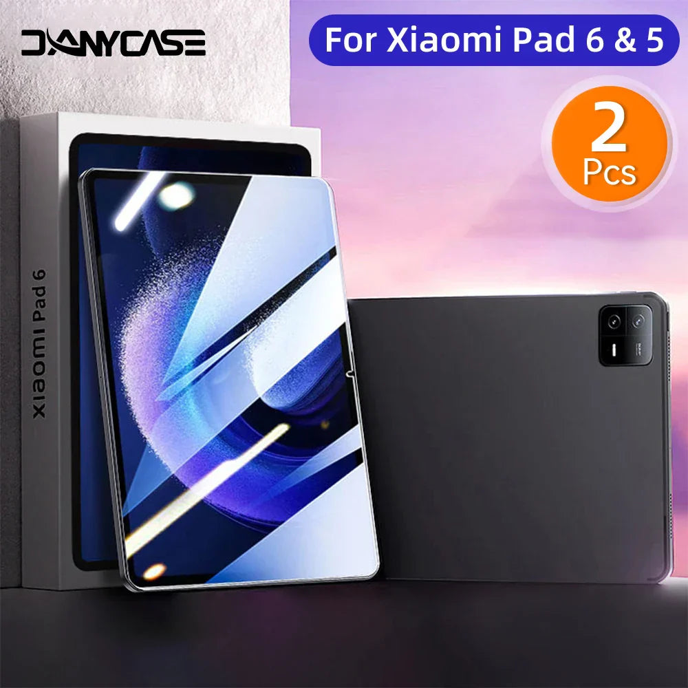 2Piece Glass Protector for 2021 Xiaomi Pad 5/6