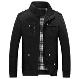 Bomber Jacket Men Casual Windbreaker Jacket Coat Men