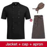 3 colors high quality Double breasted Chef uniform