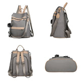 3 In 1 High Quality Antitheft Backpack Women