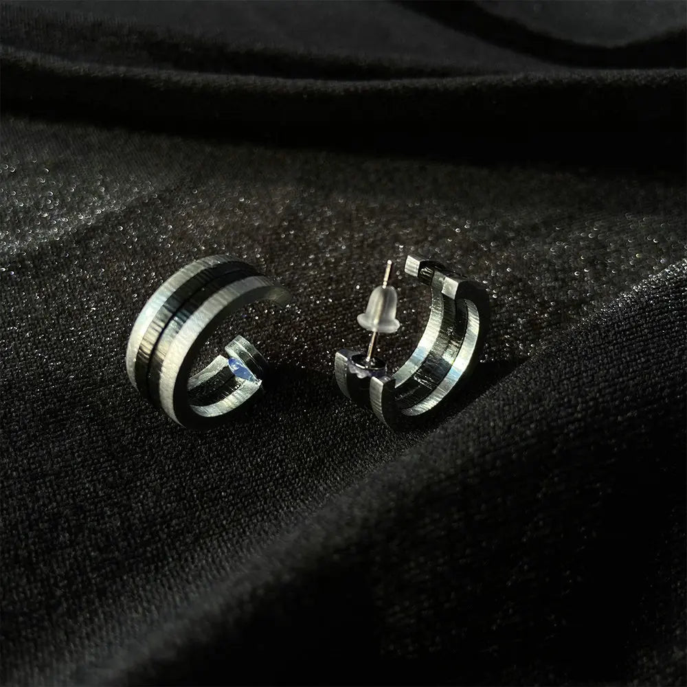 Tokyo Revengers Haitani Ran Earrings Ear clips Cosplay
