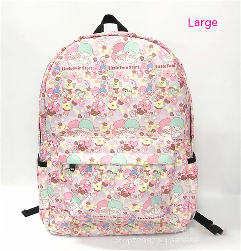 Sanrio Anime My Melody Kuromi Cinnamoroll Student Bag