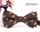 New Suits Bowtie For Groom Fashion Striped Bow