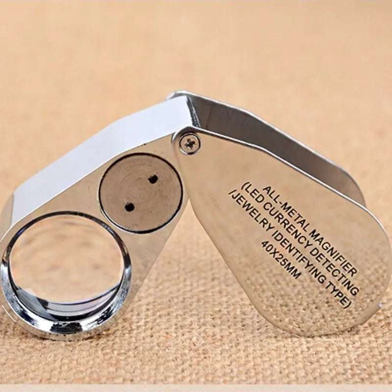 High Magnification Jewellery Magnifier Antique Appreciation Handheld