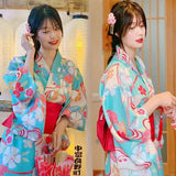 Kimono Women Japanese Traditional Yukata Haori Kimonos Cosplay