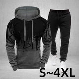 2023 Sportswear Men's casual Hoodie pants 2-piece autumn