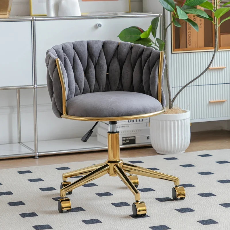 Adjustable Swivel Makeup Chair Living Room Dining Chair