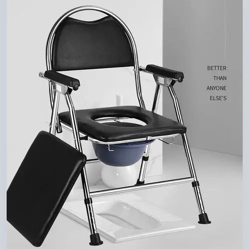 Disabled Stackable Bathroom Chair Space Saving Squatty Potty