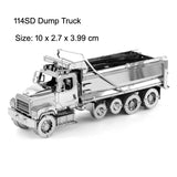 3D Metal Puzzles DIY Assembly Model Engineering Vehicle