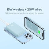 Baseus Power Bank 10000mAh 20000mAh Mini Magnetic Wireless