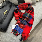 British Classic High Quality Australian Wool 100 Plaid