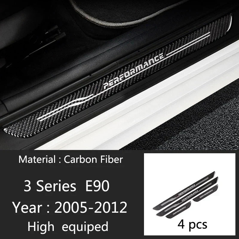 Accessories Door Sill Scuff Plate Guards Protector Sticker
