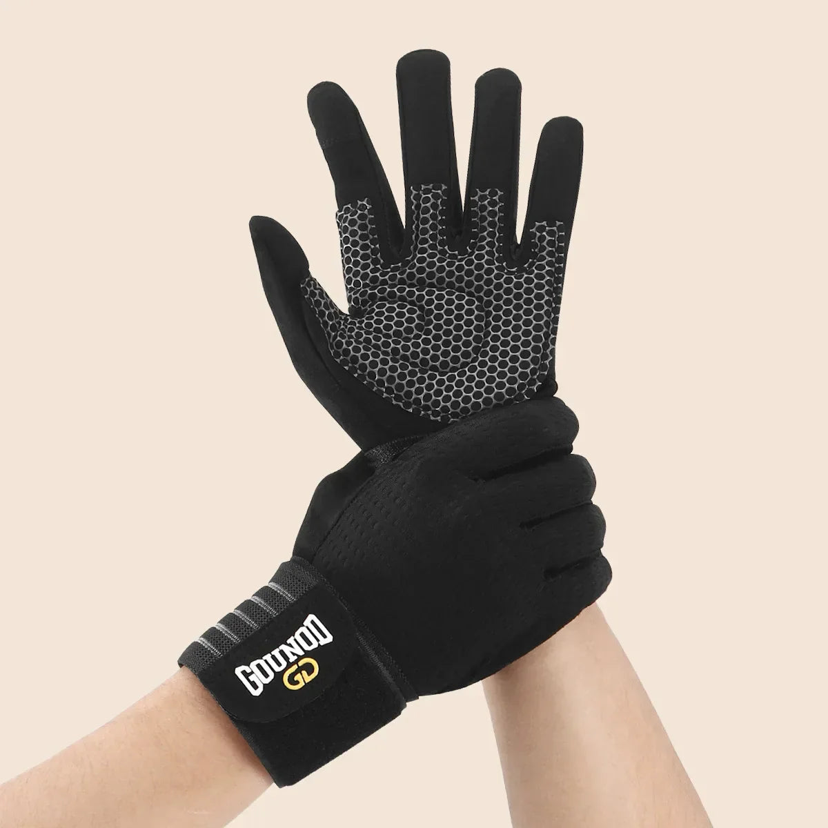 Gym Gloves Full Finger Weight Lifting Gloves With