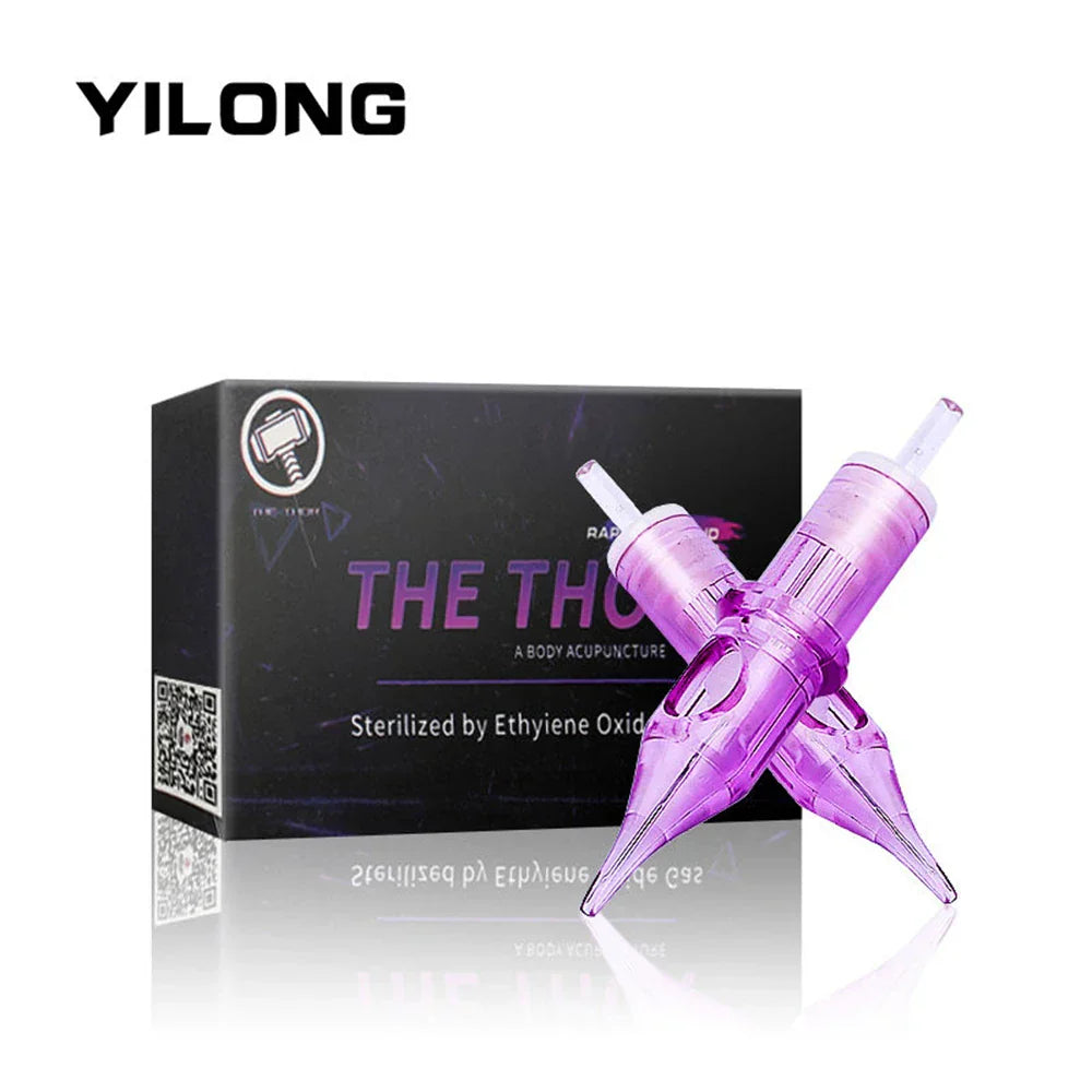 Yilong 10 Piece Cartridge Tattoo Needles Rl Rs