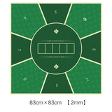 Deluxe Suede Texas Holdem Game Table Mat Nonslip