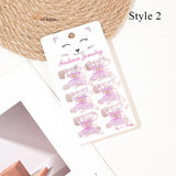 Hair Accessories For Women 6Pcs/Set Mini Crab Hair