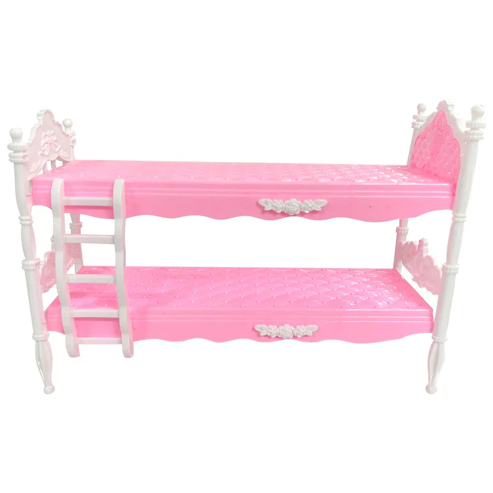 NK Official 1 Pcs Pink Bunk Bed Princess