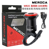 MEROCA Waterproof Bicycle Smart Sensor Brake Taillights WR15