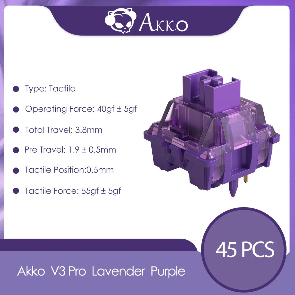 Akko V3 Pro Switches Tactile / Linear Switch