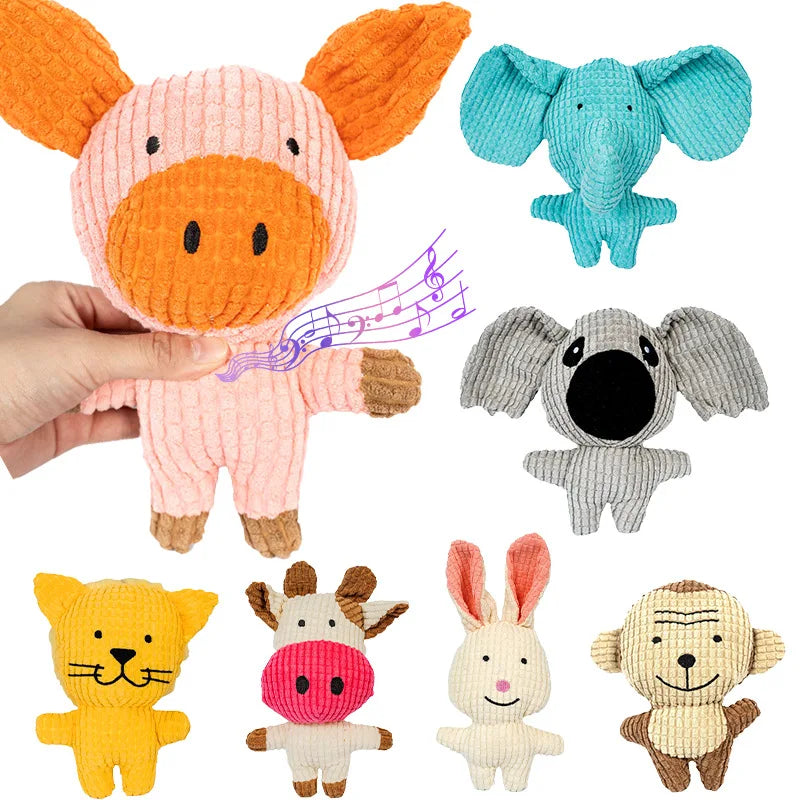 Plush Pet Dog Squeak Toys for Small Dogs