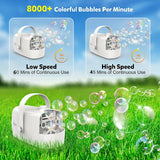 Bubble machine portable fully automatic support plugin or