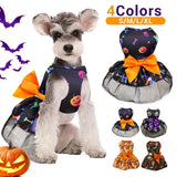 Halloween Dog Clothes Dress Funny Pet Clothing Dress
