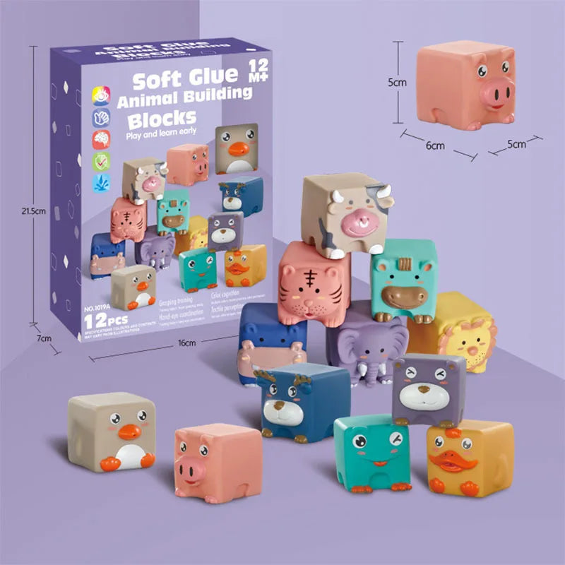 Cartoon Children's Puzzle Assembly Cute Toys Infants Young