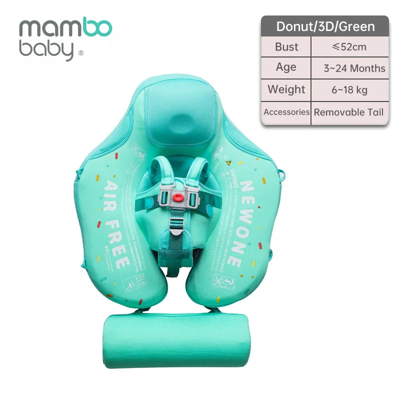 Mambobaby Float Non Inflatable Upgrade Soft Baby Swimming