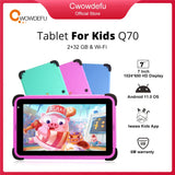 CWOWDEFU 7" Kids Tablet Android 11 2GB 32GB