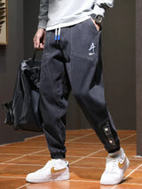 Spring Summer Ankle-Length Jeans Men Pants 6XL 7XL