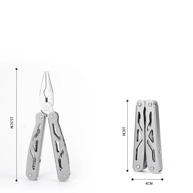 14-In-1 Multitool Pliers Premium Portable Safety Locking Pocket