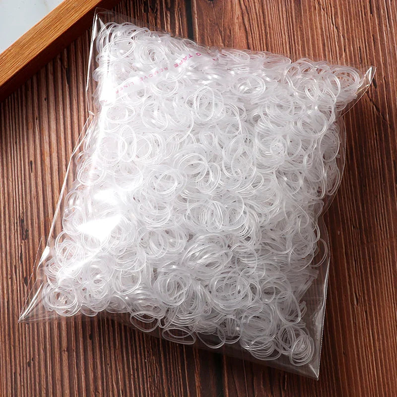 2000 Piece Pack Children's High Elasticity Rubber Band