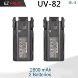 Baofeng UV 82 Battery BL-8 Walkie Talkies Ham