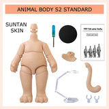 Movable Joint Ymy Doll Fat Animal Body Cat