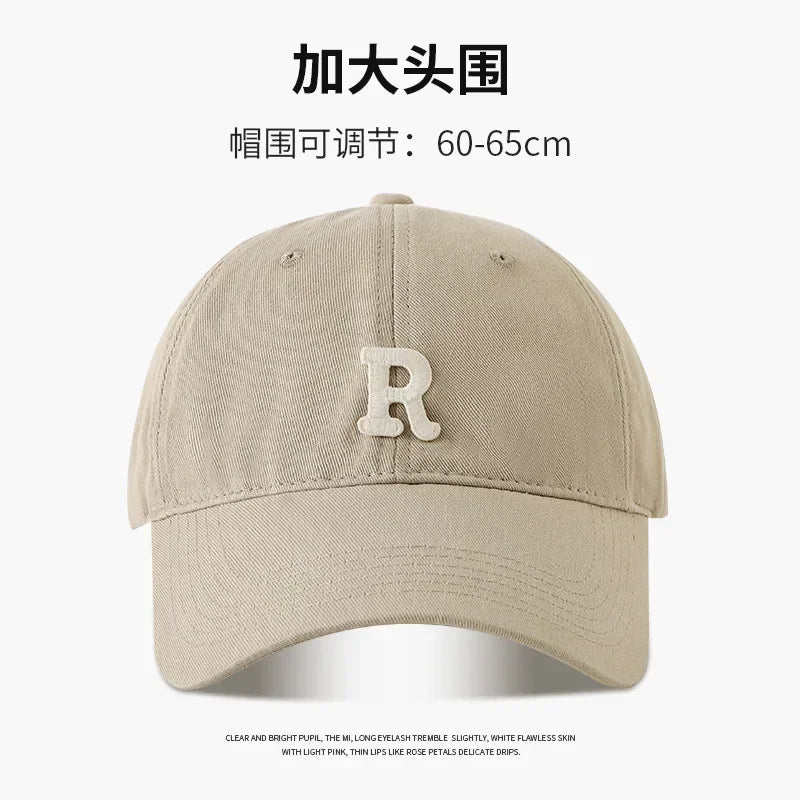 60-65cm 63-70cm Big Head Baseball Cap Men Women