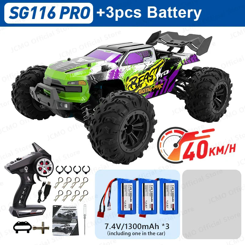 ZLL SG116 MAX RC Car Brushless 4WD RC