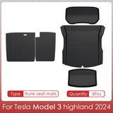 For Model 3 2024 Highland Cargo Liner Floor
