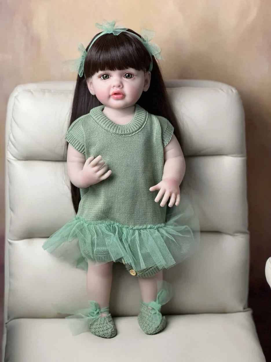 BZDOLL 55CM 22Inch Can Stand Reborn Baby Lifelike