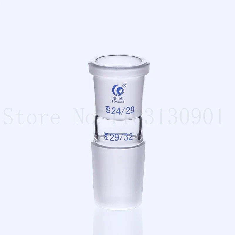 Lab Glass Adapter with 24*19/19*14/29*24/19*24/24*29 Female/male Connecting Glass
