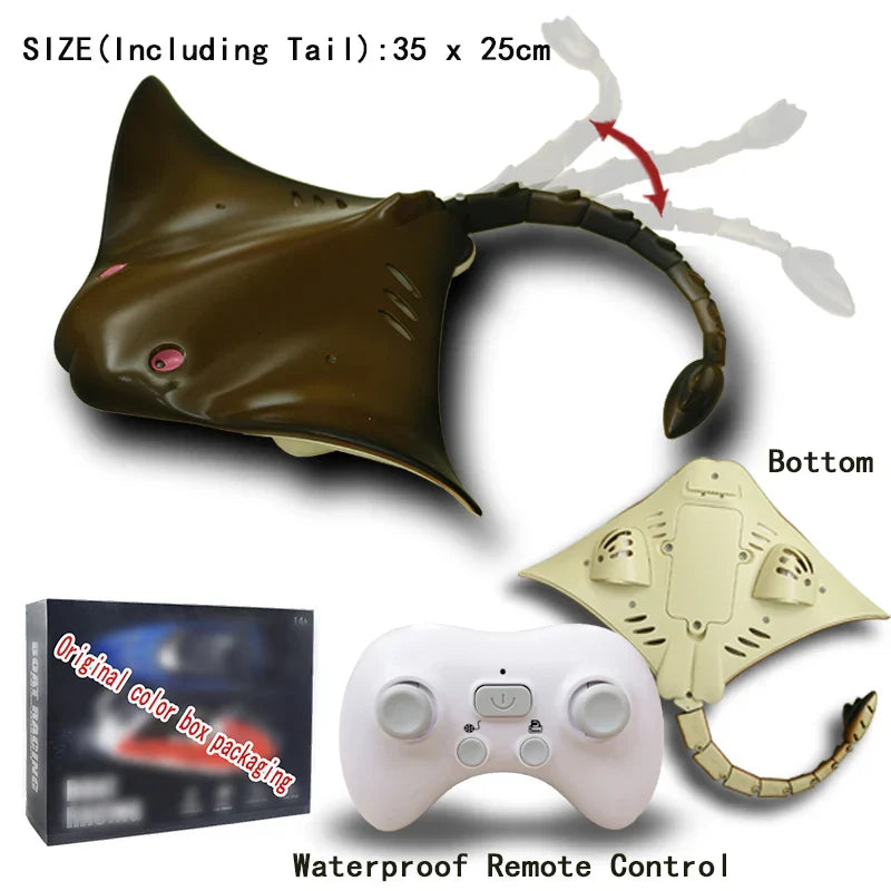 2.4G Radio Remote Control Shark Water Bath Toys