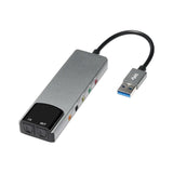 Aluminium Alloy USB Sound Card 6 Channel Professional