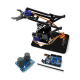 SG90 4 DOF Unassembly Acrylic Mechanical Arm Bracket
