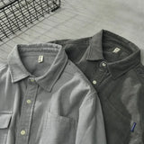 Casual Shirt Jacket Men's Corduroy Spring and Autumn