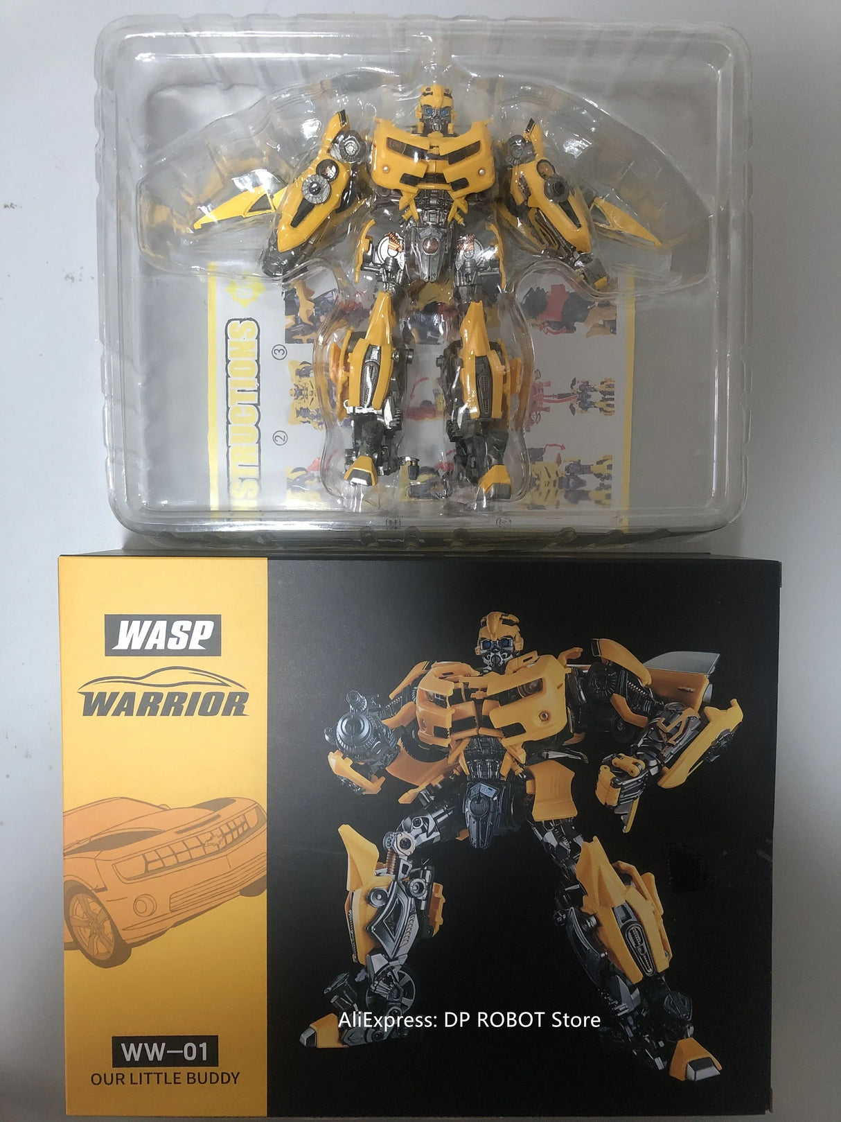 NEW IN STOCK Transformation WW-01 WW01 Yellow Car
