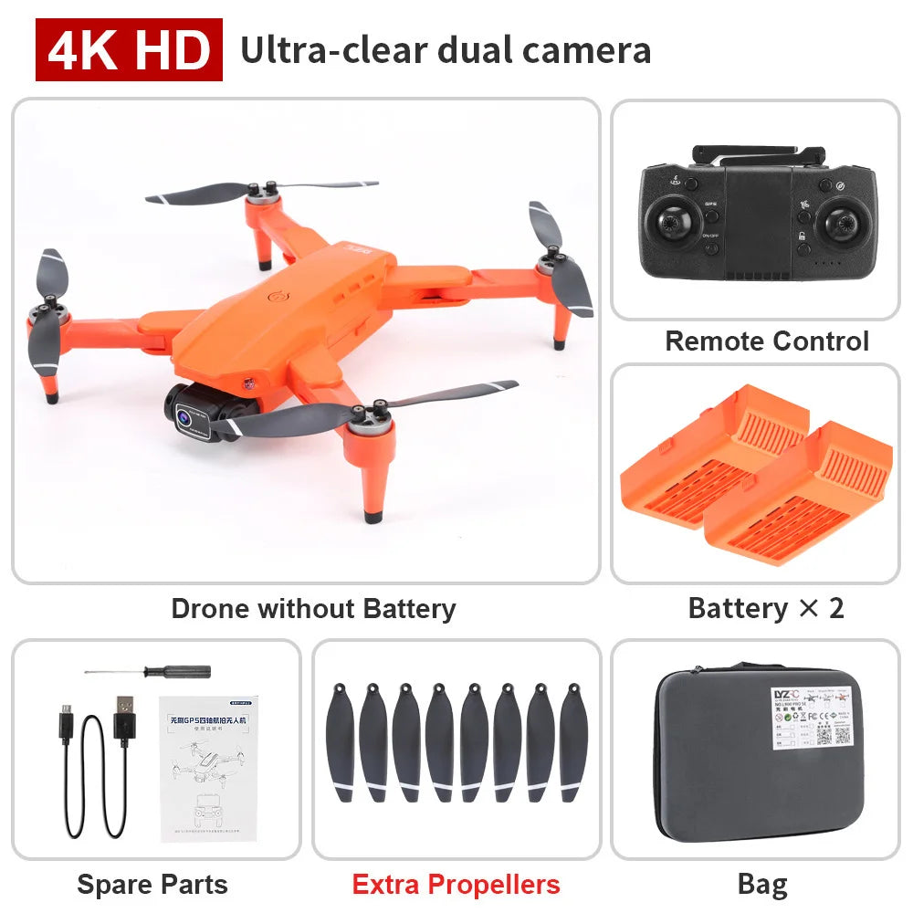L900 PRO Drone 4K Professional 5G WIFI FPV