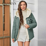 GASMAN Women's Parka 2023 New Fashion Women's Stand