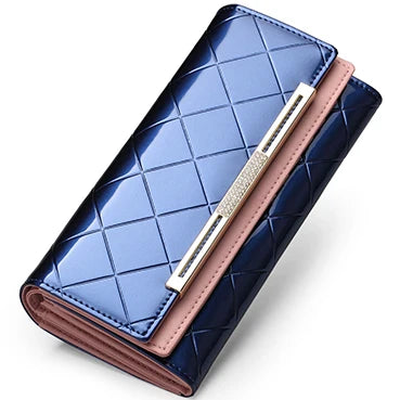 2024 Women's Genuine Leather Long Wallet